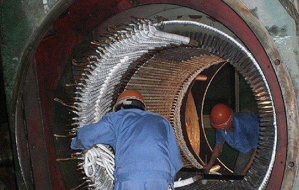 西安西瑪高壓電機(jī)定子線圈接地故障案例解析。