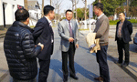 西瑪電機(jī)公司總經(jīng)理?xiàng)钐炖麍A滿完成對(duì)華東市場(chǎng)的考察?！靼膊﹨R儀器儀表有限公司